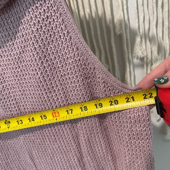 NWT Sonoma Sleeveless Sweater Top Winter Layering Size XL - Picture 5 of 7